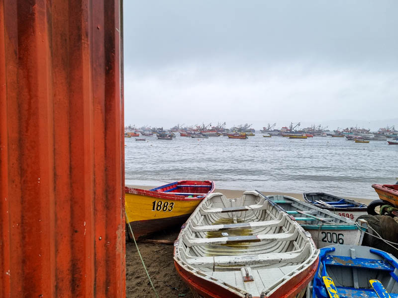 Vue sur le port