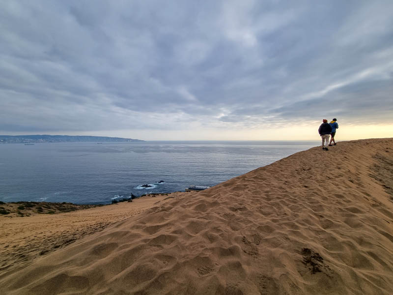 Vue sur le pacifique