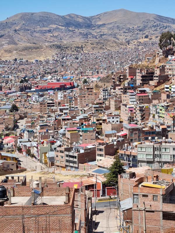 Vue sur la ville