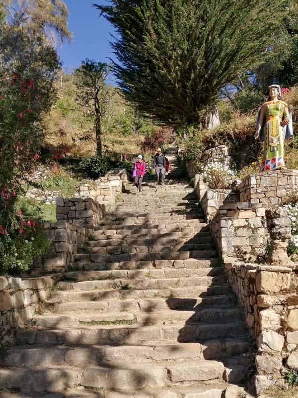 Descente dans la verdure